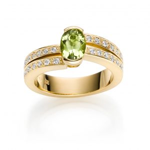Twilight Damenring Gelbgold