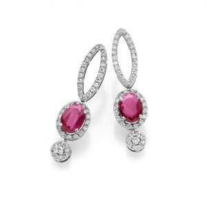 Beauties 1886 Ohrschmuck Weißgold