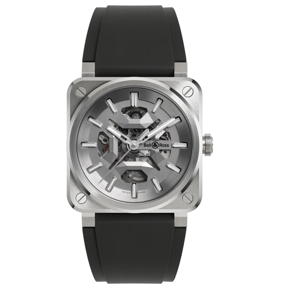 BR-03 Skeleton Grey Steel