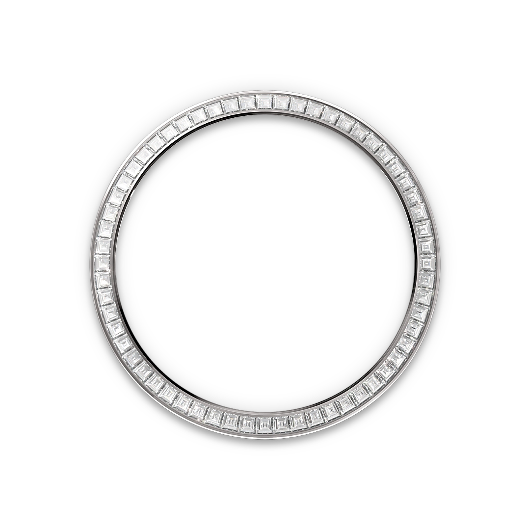 Diamantbesetzte Lünette