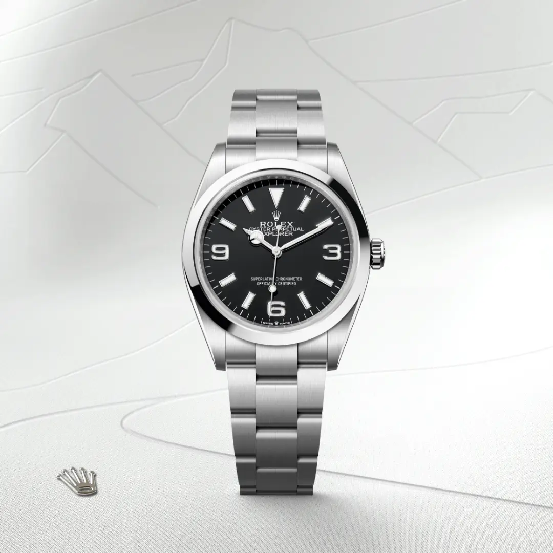 Rolex Explorer 36 in Edelstahl Oystersteel, M124270-0001 – Atelier Stoess