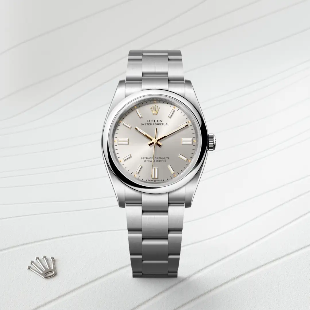Rolex Oyster Perpetual 36 in Edelstahl Oystersteel, M126000-0001 – Atelier Stoess