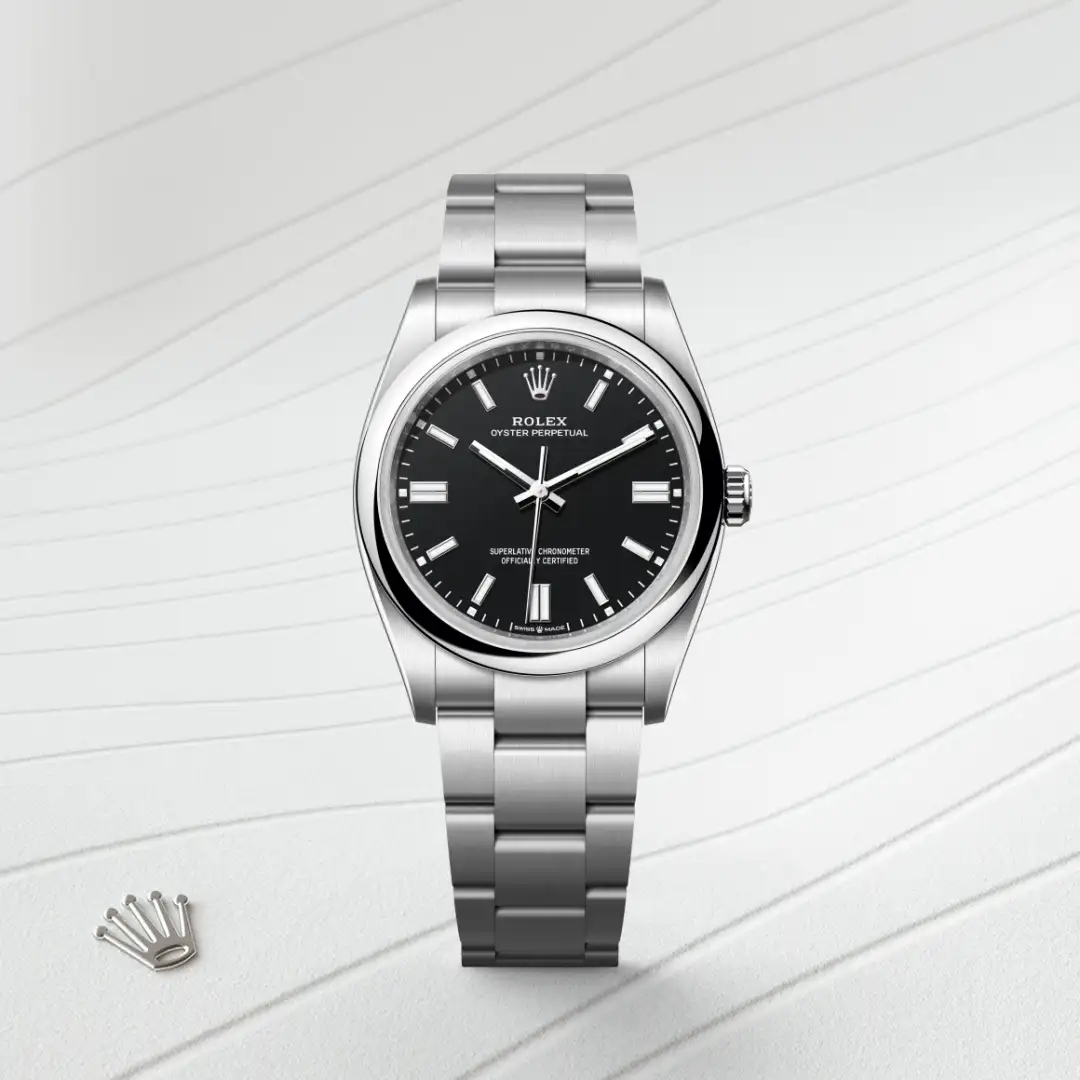 Rolex Oyster Perpetual 36 in Edelstahl Oystersteel, M126000-0014 – Atelier Stoess