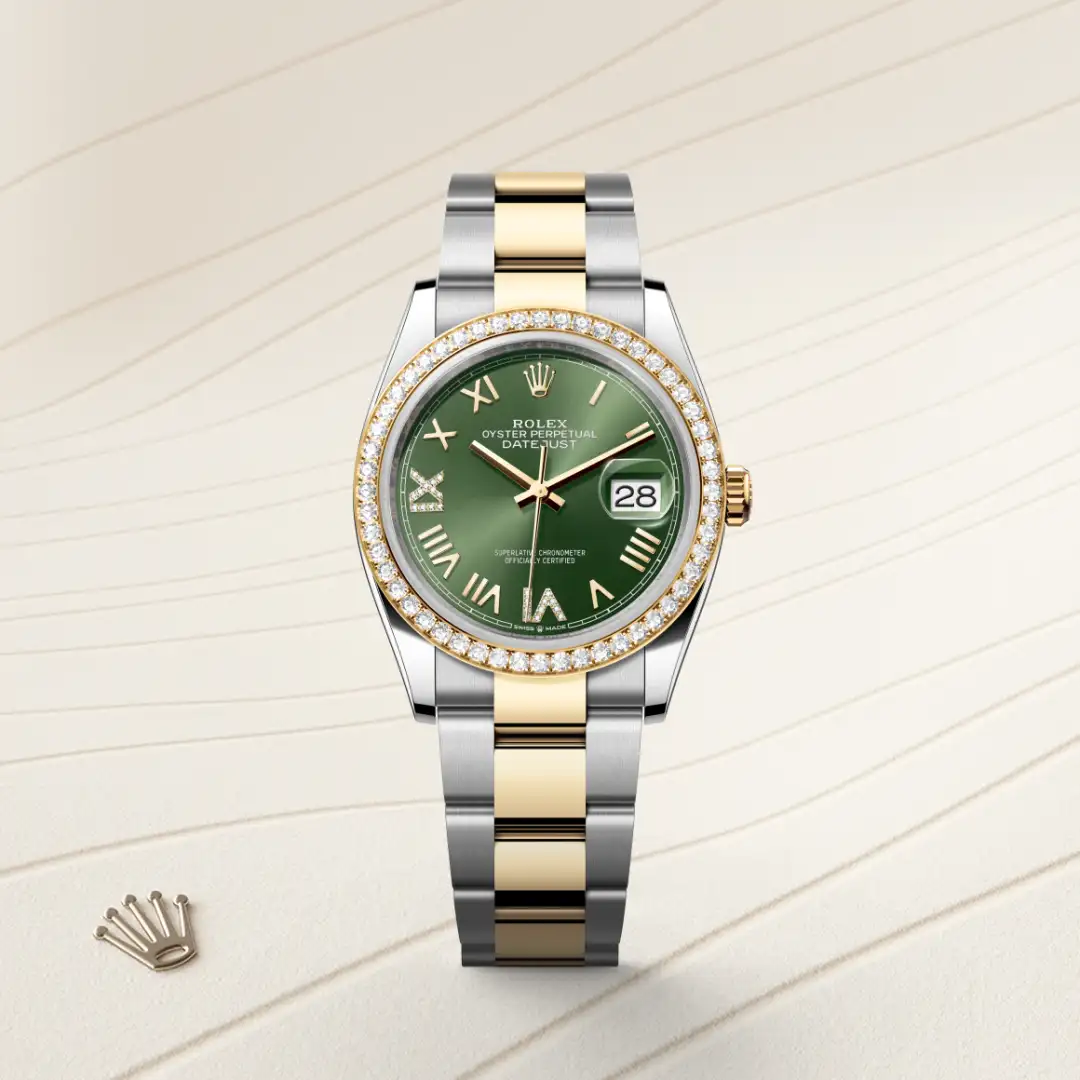 Rolex Datejust 36 in Rolesor gelb (Kombination aus Edelstahl Oystersteel und Gelbgold), M126283RBR-0036 – Atelier Stoess