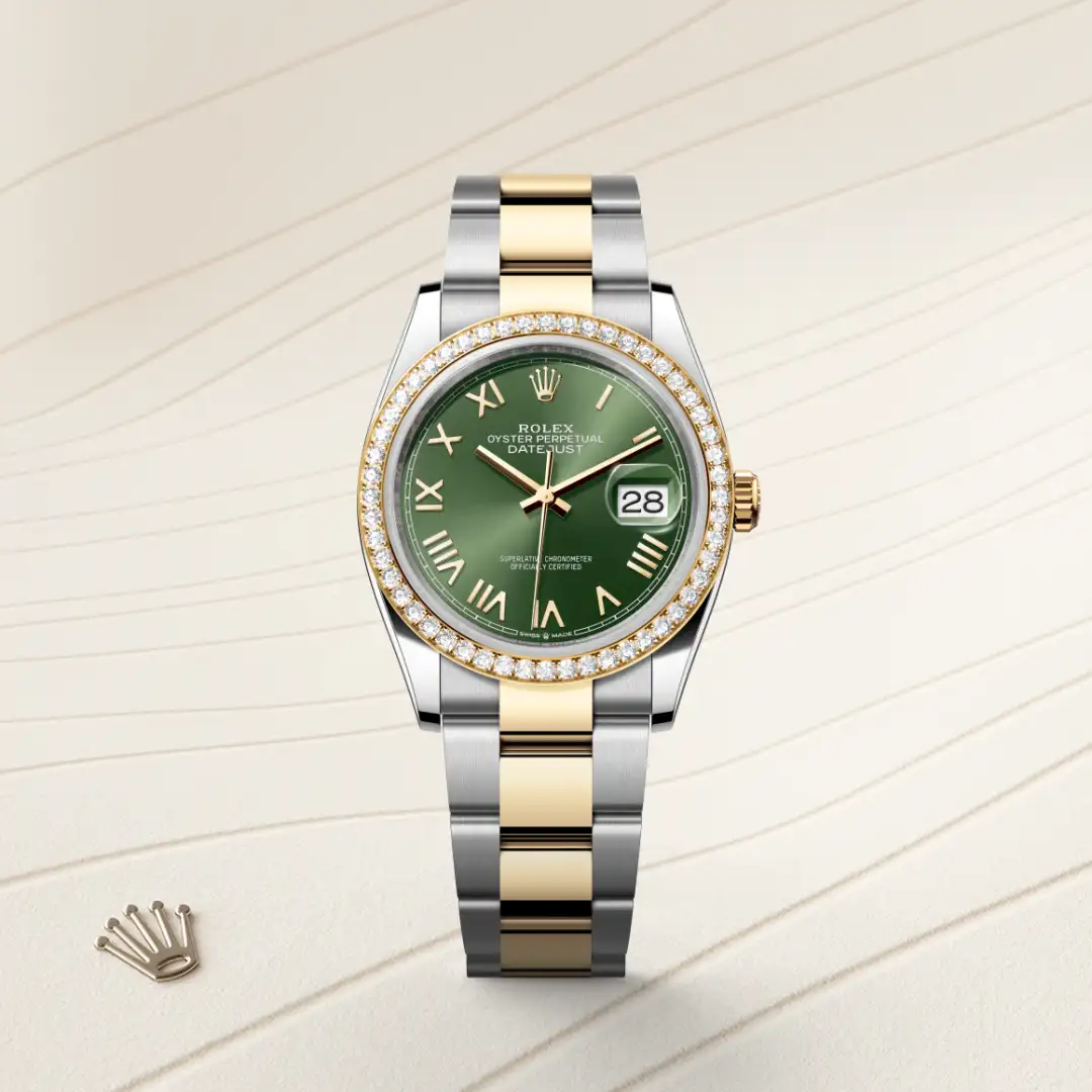 Rolex Datejust 36 in Rolesor gelb (Kombination aus Edelstahl Oystersteel und Gelbgold), M126283RBR-0040 – Atelier Stoess
