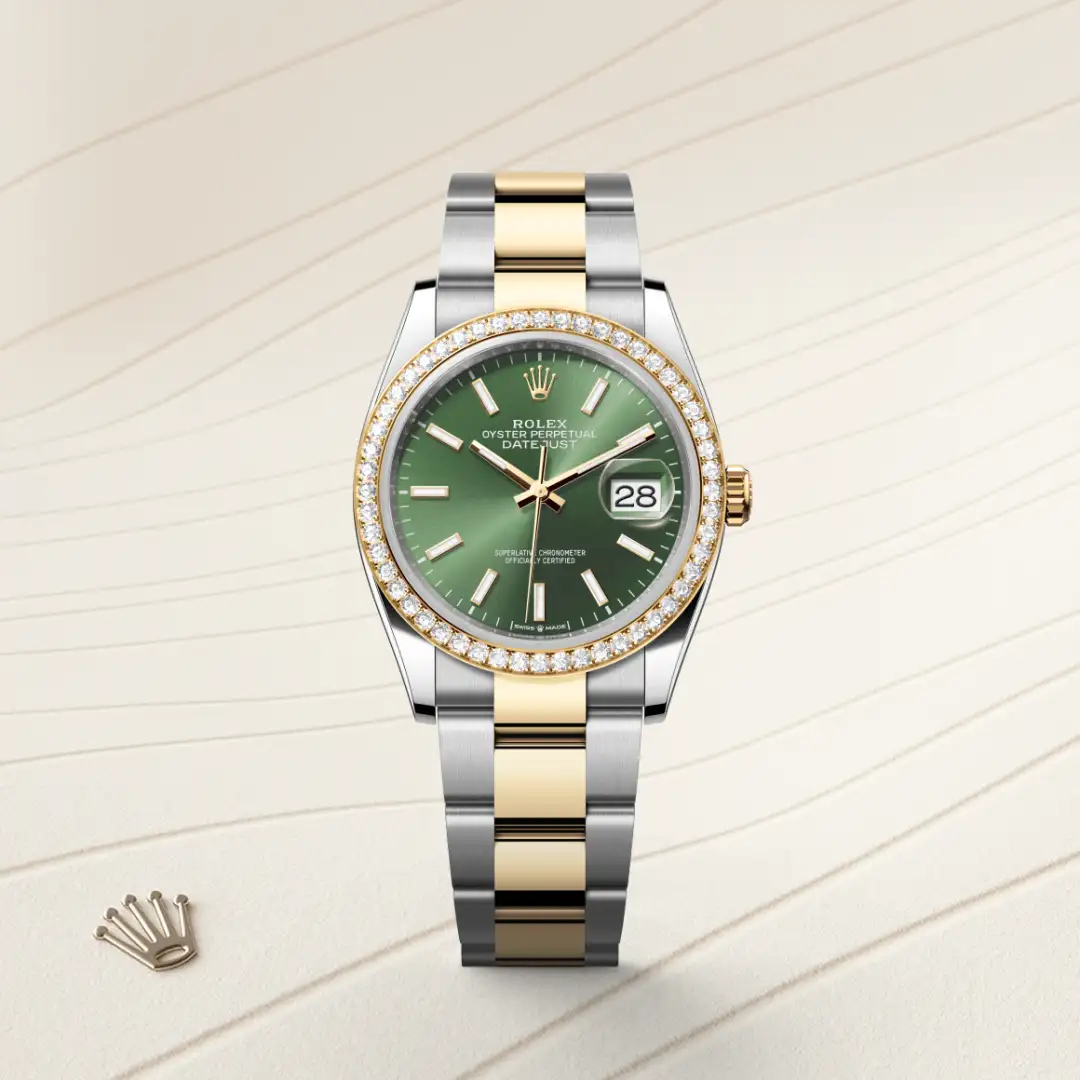 Rolex Datejust 36 in Rolesor gelb (Kombination aus Edelstahl Oystersteel und Gelbgold), M126283RBR-0044 – Atelier Stoess