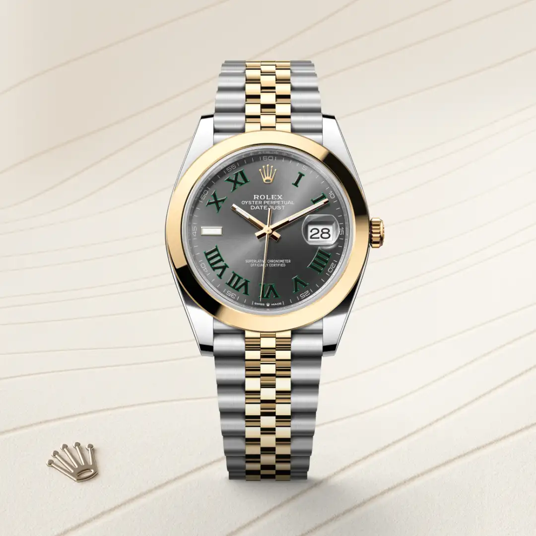 Rolex Datejust 41 in Rolesor gelb (Kombination aus Edelstahl Oystersteel und Gelbgold), M126303-0020 – Atelier Stoess