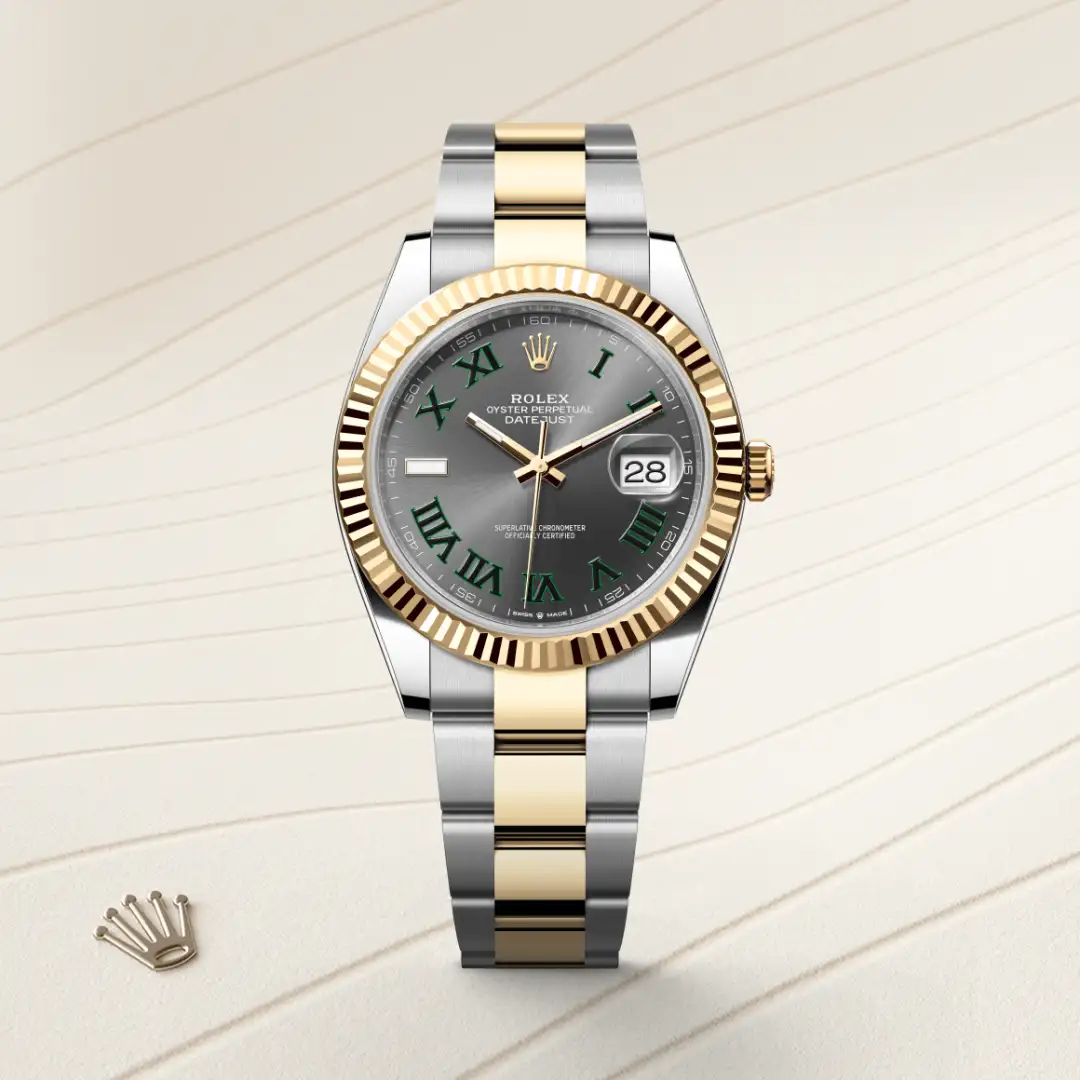 Rolex Datejust 41 in Rolesor gelb (Kombination aus Edelstahl Oystersteel und Gelbgold), M126333-0019 – Atelier Stoess