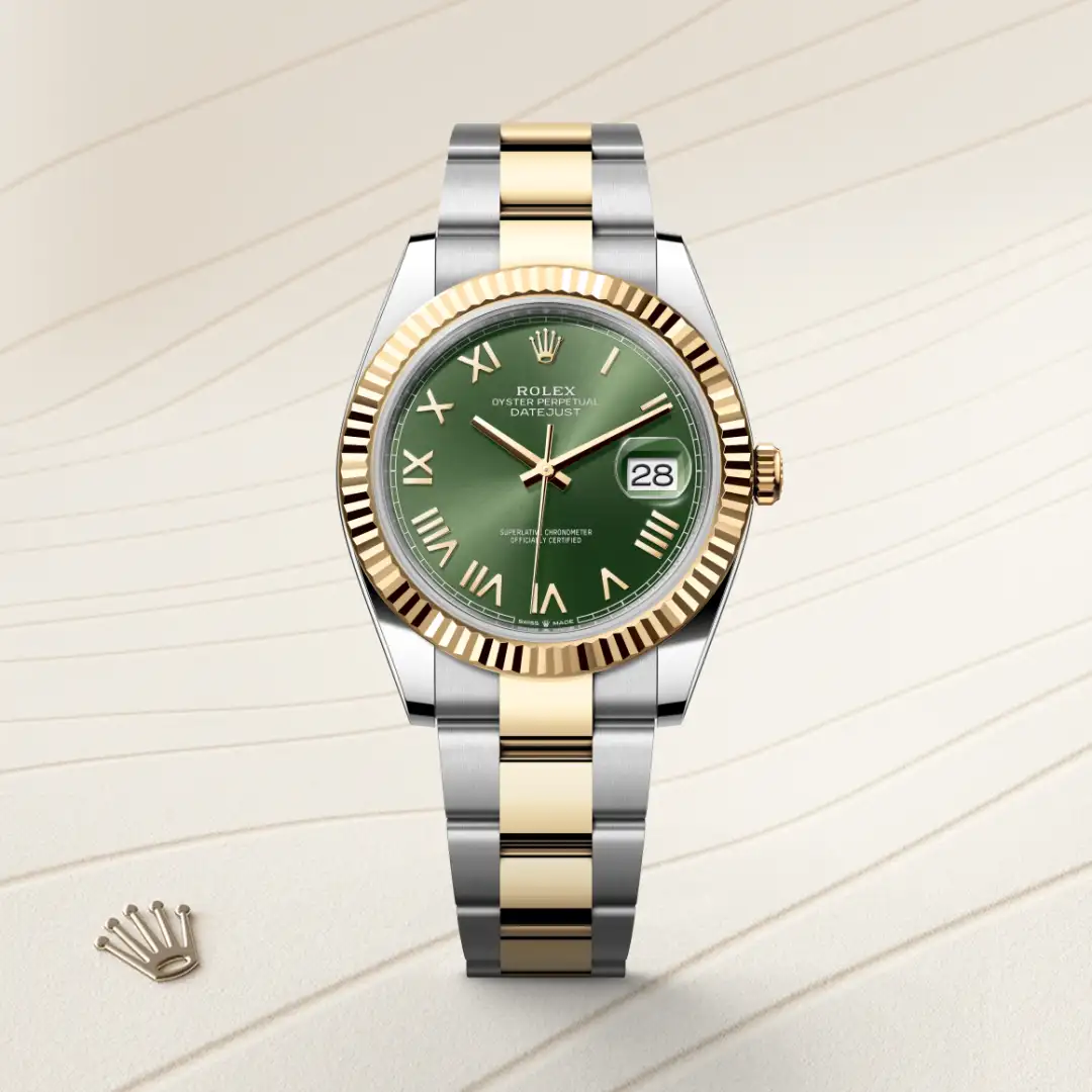 Rolex Datejust 41 in Rolesor gelb (Kombination aus Edelstahl Oystersteel und Gelbgold), M126333-0023 – Atelier Stoess