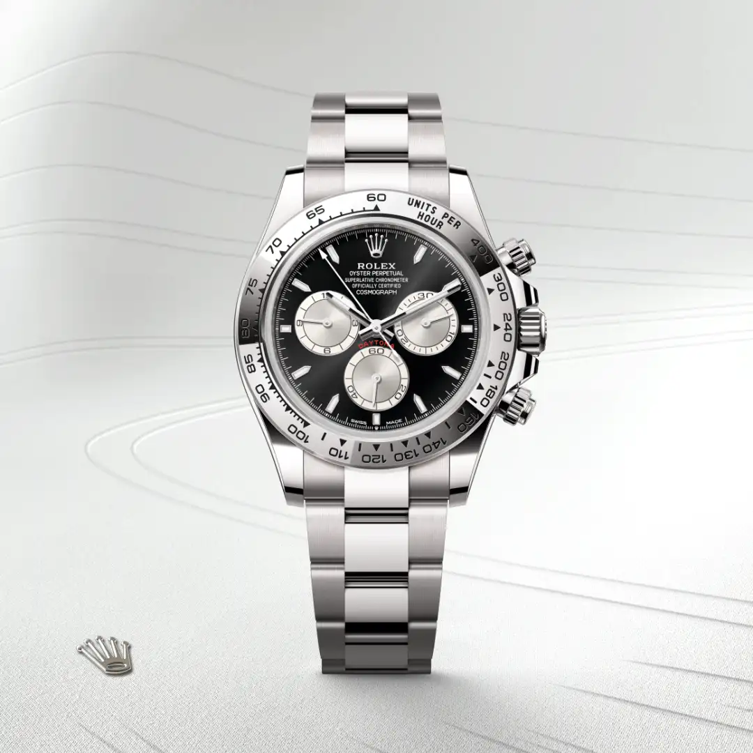 Rolex Cosmograph Daytona in 18 Karat Weißgold, M126509-0001 – Atelier Stoess