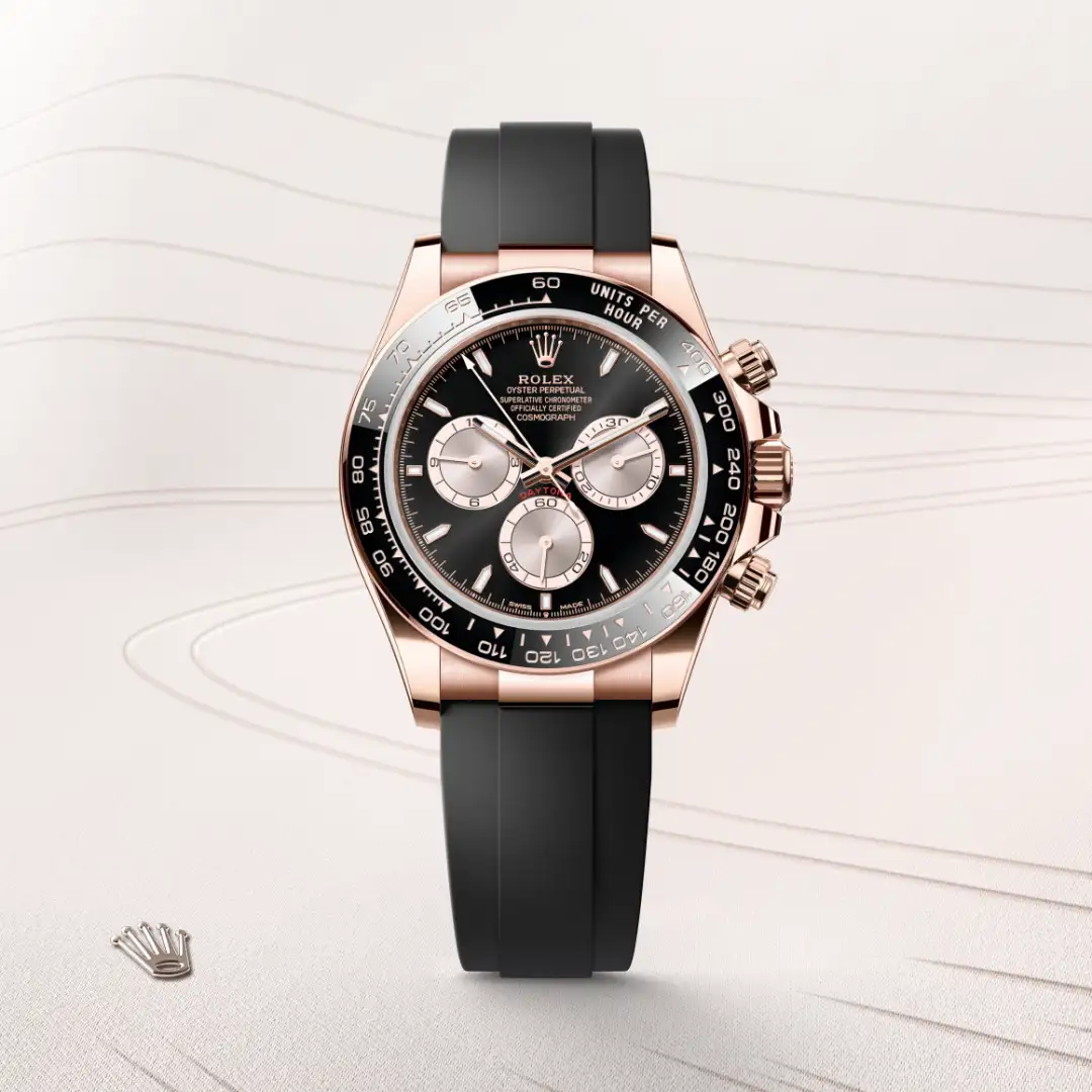 Rolex Cosmograph Daytona in 18 Karat Everose-Gold, M126515LN-0002 – Atelier Stoess