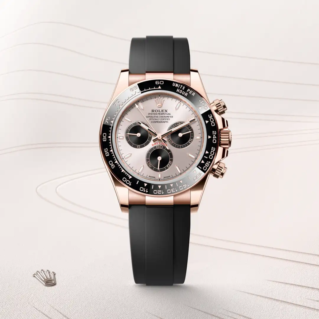 Rolex Cosmograph Daytona in 18 Karat Everose-Gold, M126515LN-0006 – Atelier Stoess