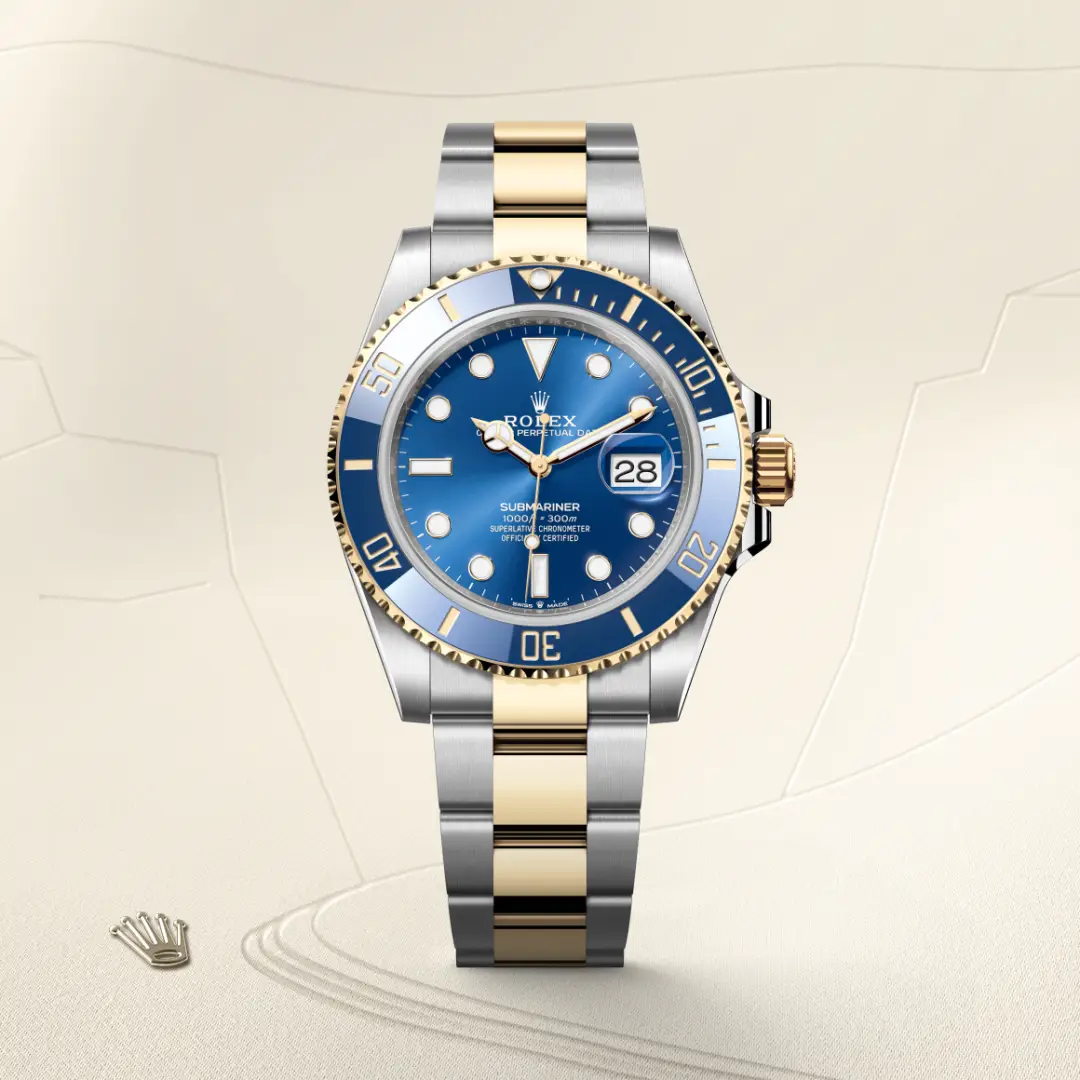 Rolex Submariner Date in Rolesor gelb (Kombination aus Edelstahl Oystersteel und Gelbgold), M126613LB-0002 – Atelier Stoess