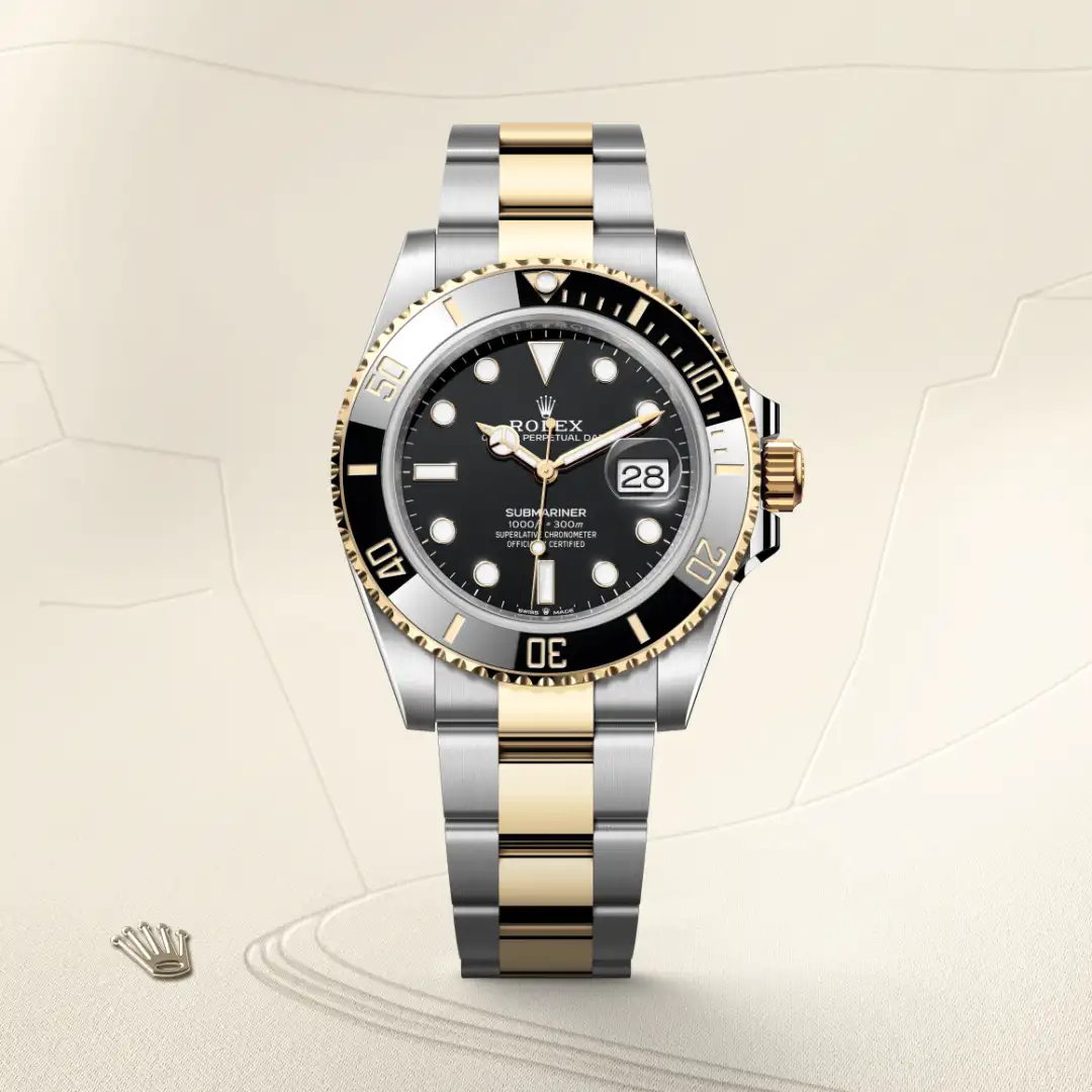 Rolex Submariner Date in Rolesor gelb (Kombination aus Edelstahl Oystersteel und Gelbgold), M126613LN-0002 – Atelier Stoess