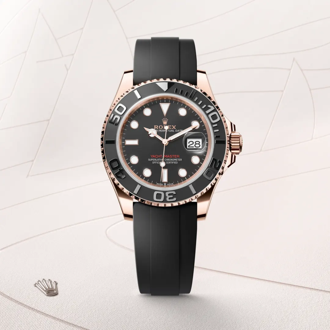 Rolex Yacht-Master 40 in 18 Karat Everose-Gold, M126655-0002 – Atelier Stoess