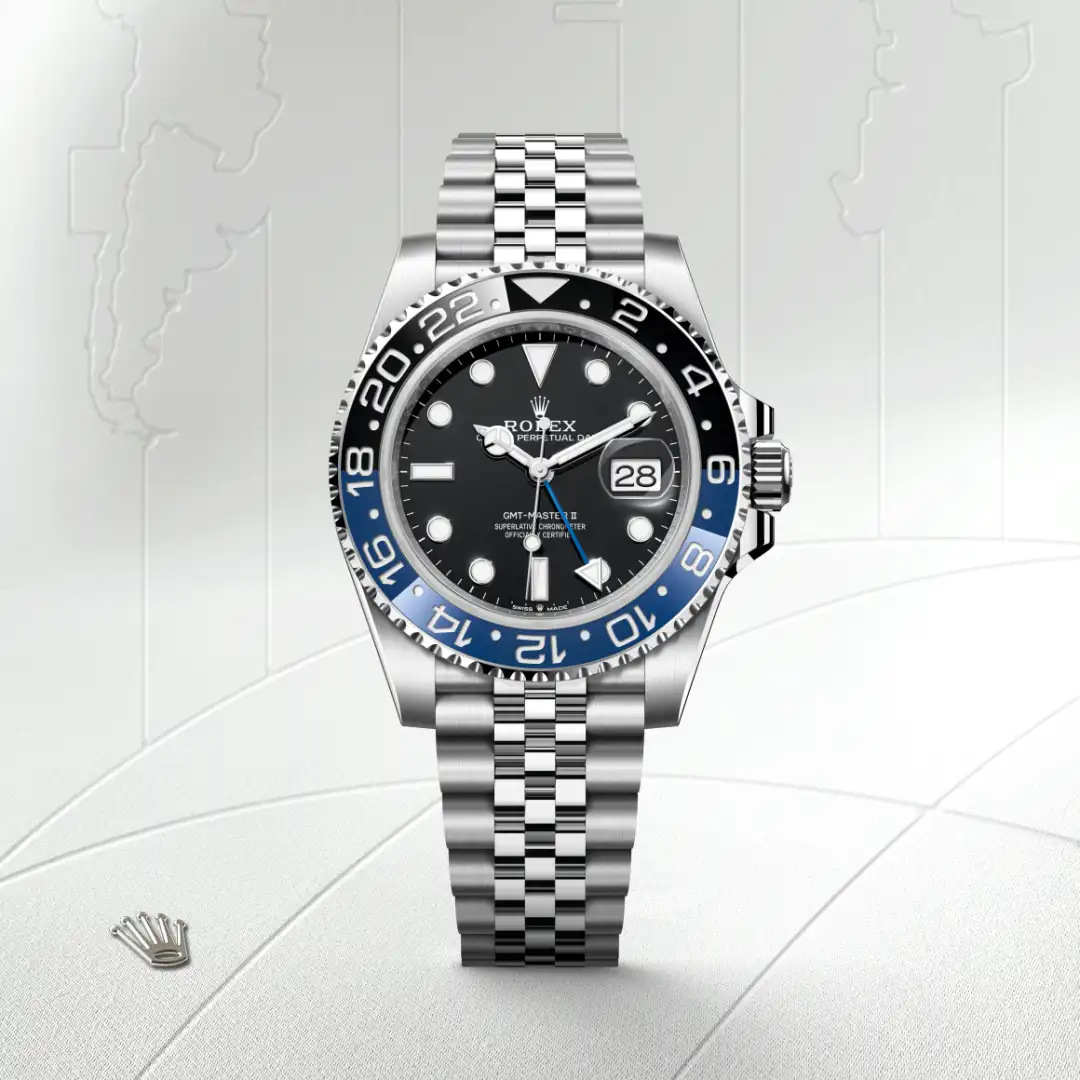 Rolex GMT-Master II in Edelstahl Oystersteel, M126710BLNR-0002 – Atelier Stoess