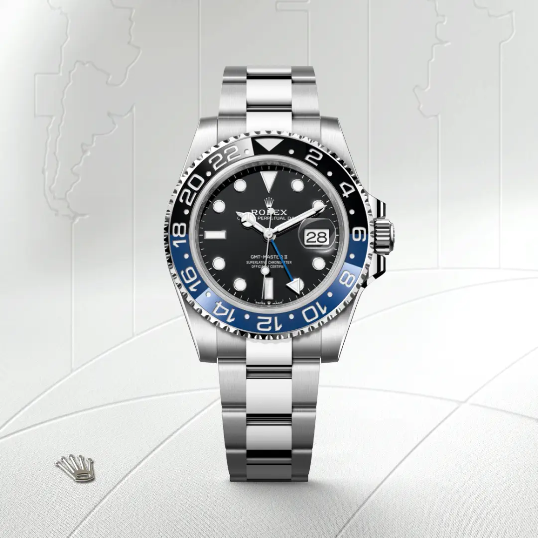 Rolex GMT-Master II in Edelstahl Oystersteel, M126710BLNR-0003 – Atelier Stoess