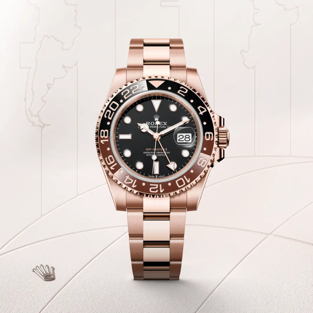 Rolex GMT-Master II in 18 Karat Everose-Gold, M126715CHNR-0001 – Atelier Stoess