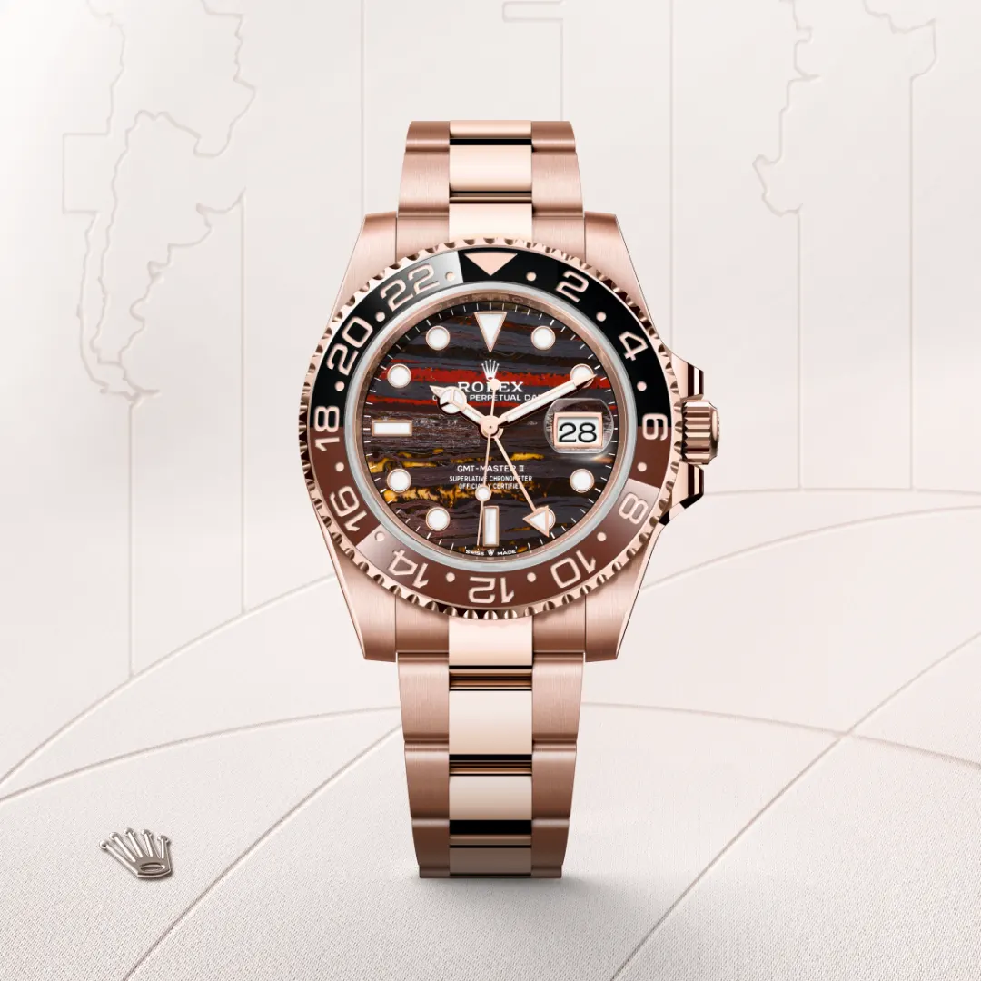 Rolex GMT-Master II in 18 Karat Everose-Gold, M126715CHNR-0002 – Atelier Stoess
