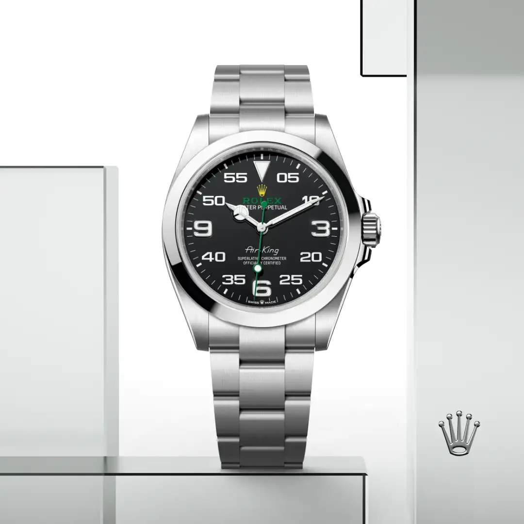 Rolex Air-King in Edelstahl Oystersteel, M126900-0001 – Atelier Stoess
