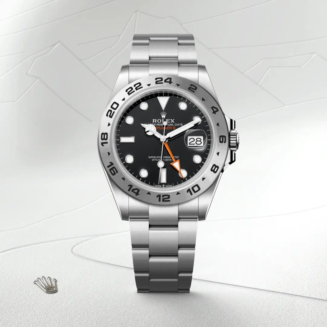 Rolex Explorer II in Edelstahl Oystersteel, M226570-0002 – Atelier Stoess