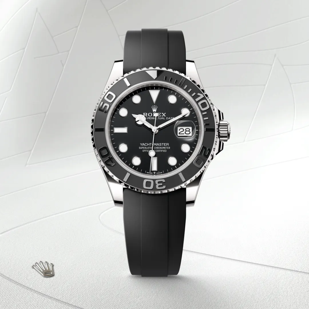 Rolex Yacht-Master 42 in 18 Karat Weißgold, M226659-0002 – Atelier Stoess