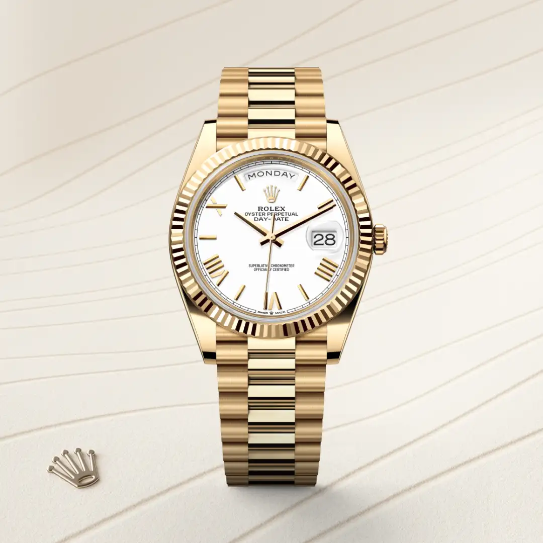 Rolex Day-Date 40 in 18 Karat Gelbgold, M228238-0042 – Atelier Stoess