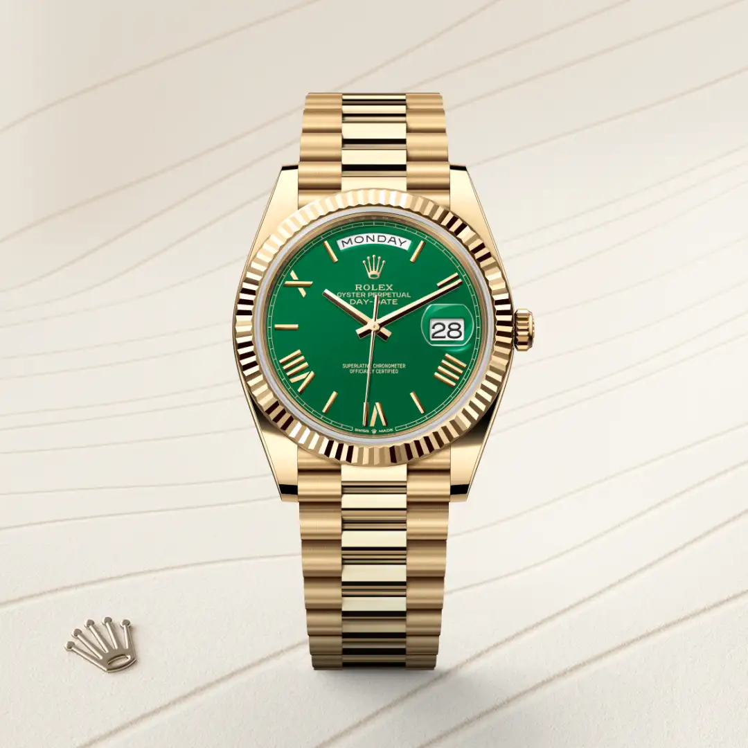 Rolex Day-Date 40 in 18 Karat Gelbgold, M228238-0061 – Atelier Stoess