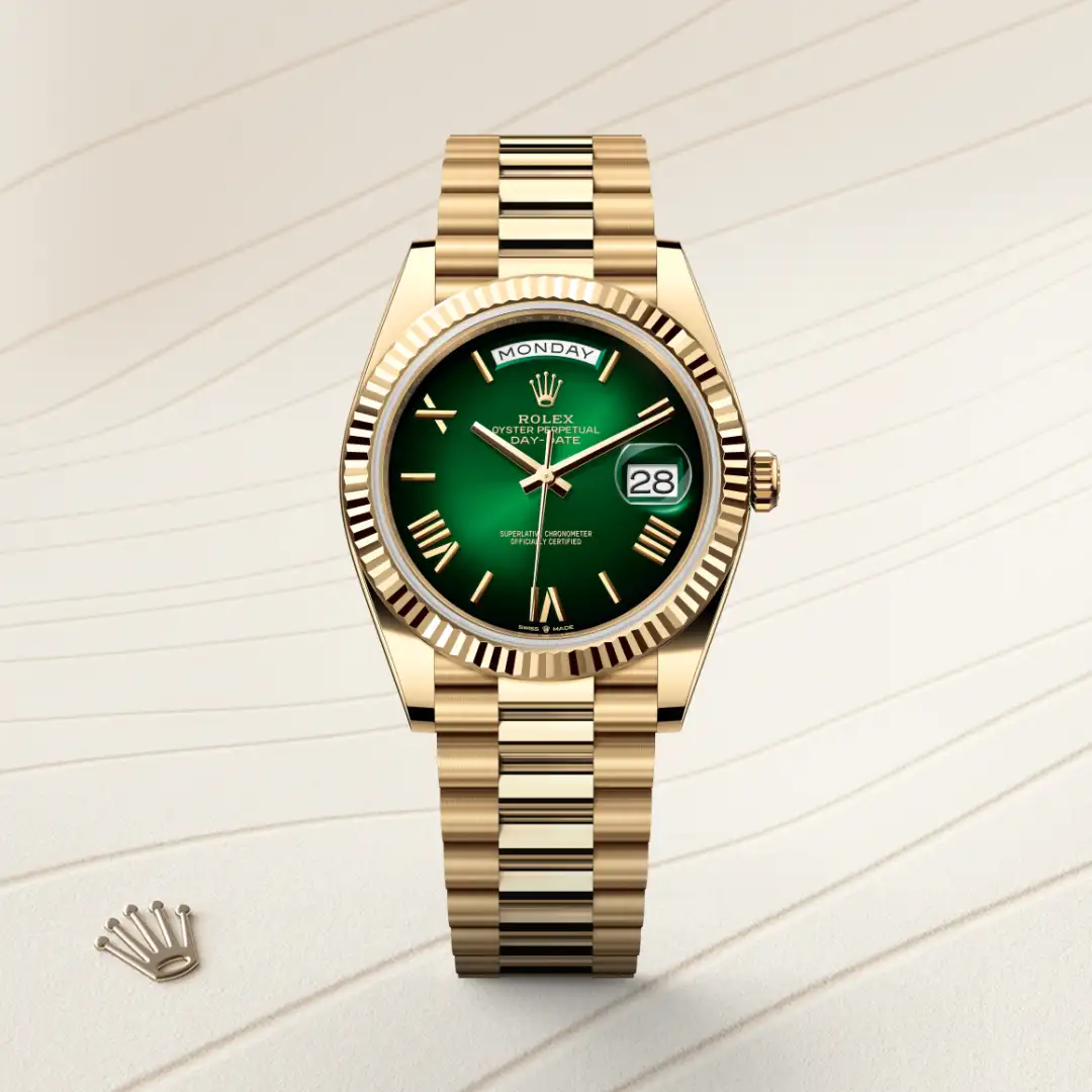 Rolex Day-Date 40 in 18 Karat Gelbgold, M228238-0069 – Atelier Stoess