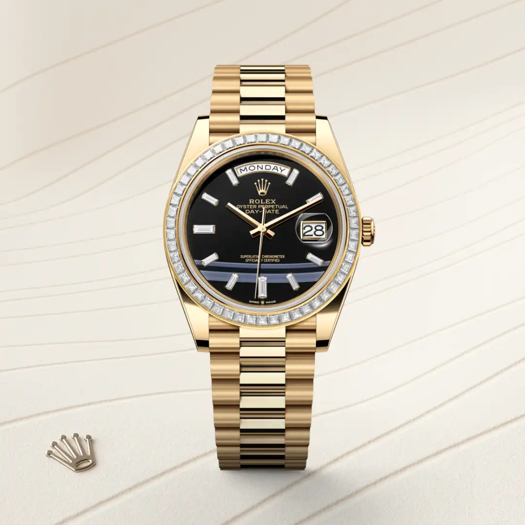Rolex Day-Date 40 in 18 Karat Gelbgold, M228398TBR-0038 – Atelier Stoess