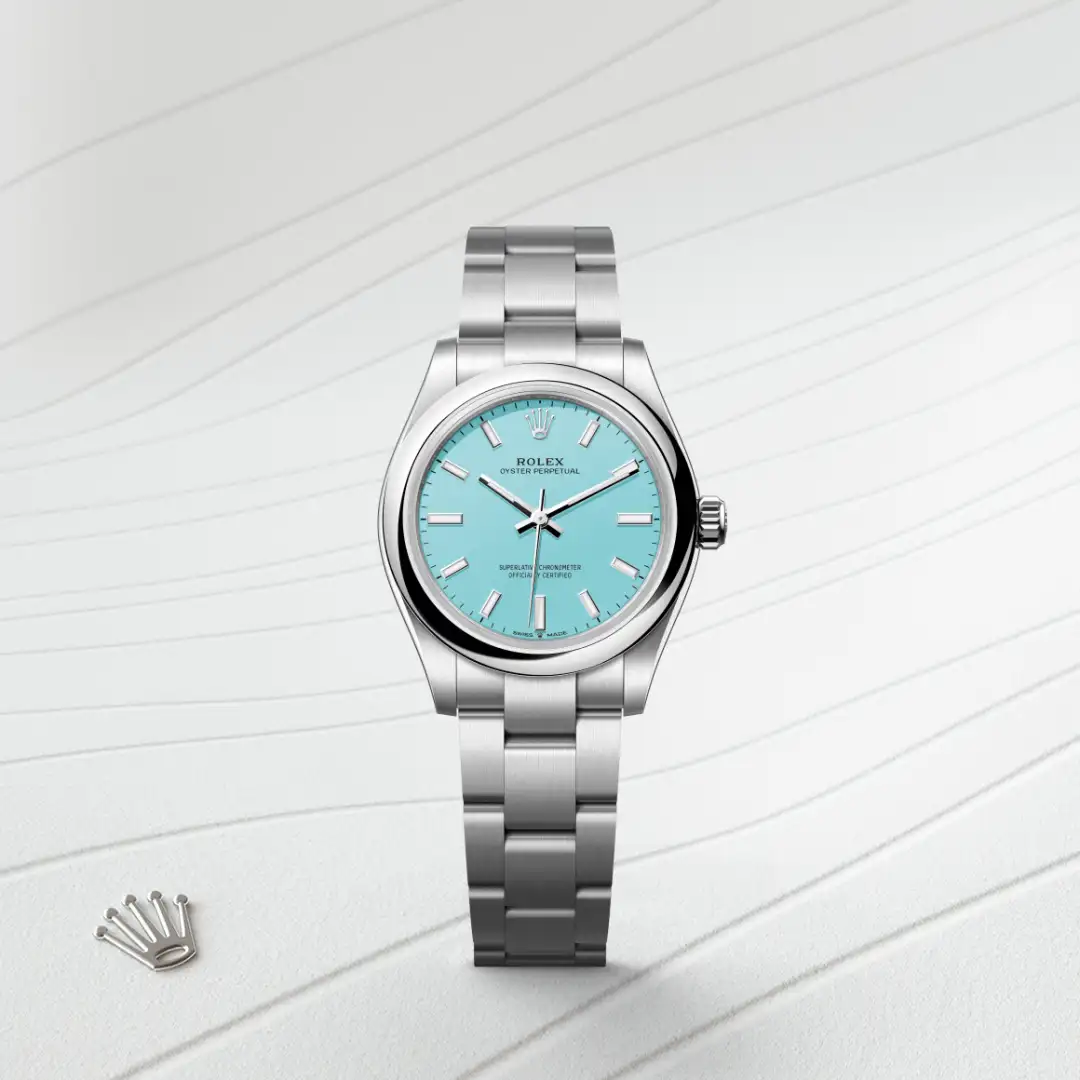 Rolex Oyster Perpetual 31 in Edelstahl Oystersteel, M277200-0007 – Atelier Stoess