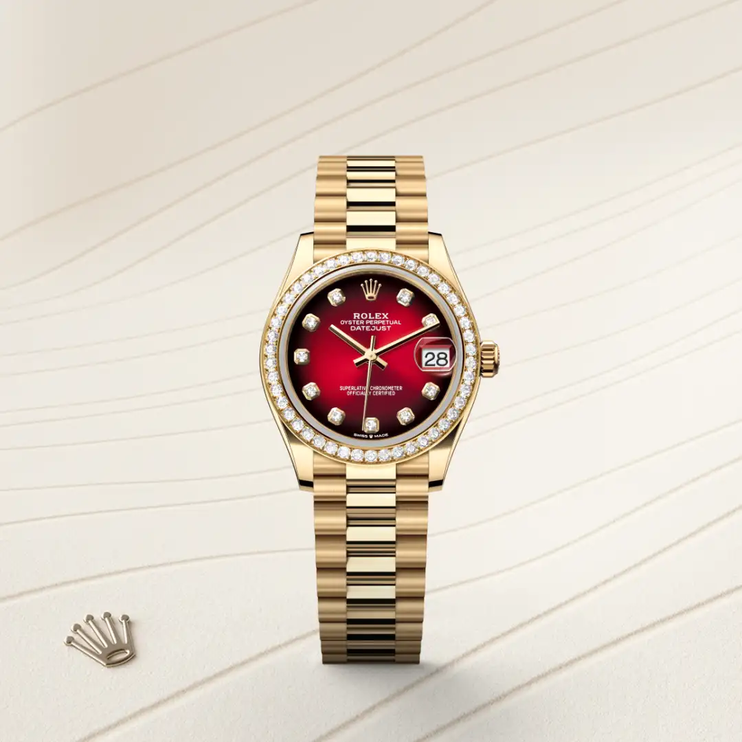 Rolex Datejust 31 in 18 Karat Gelbgold, M278288RBR-0041 – Atelier Stoess