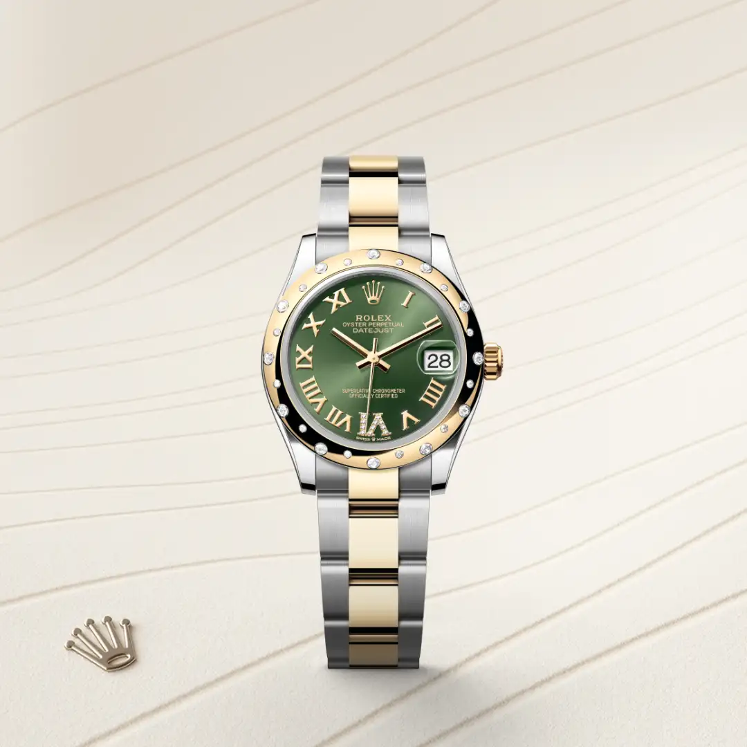 Rolex Datejust 31 in Rolesor gelb (Kombination aus Edelstahl Oystersteel und Gelbgold), M278343RBR-0015 – Atelier Stoess