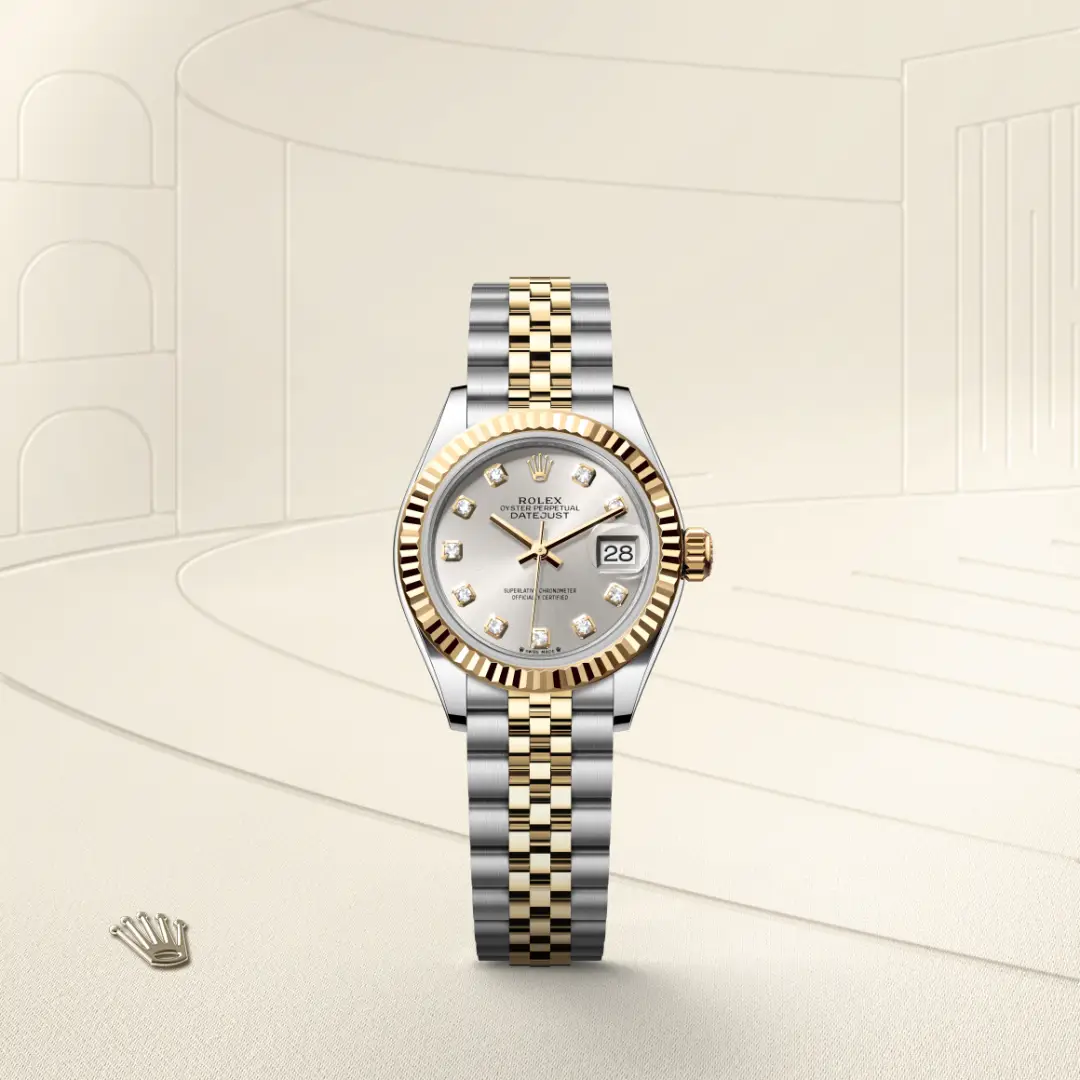 Rolex Lady-Datejust in Rolesor gelb (Kombination aus Edelstahl Oystersteel und Gelbgold), M279173-0007 – Atelier Stoess