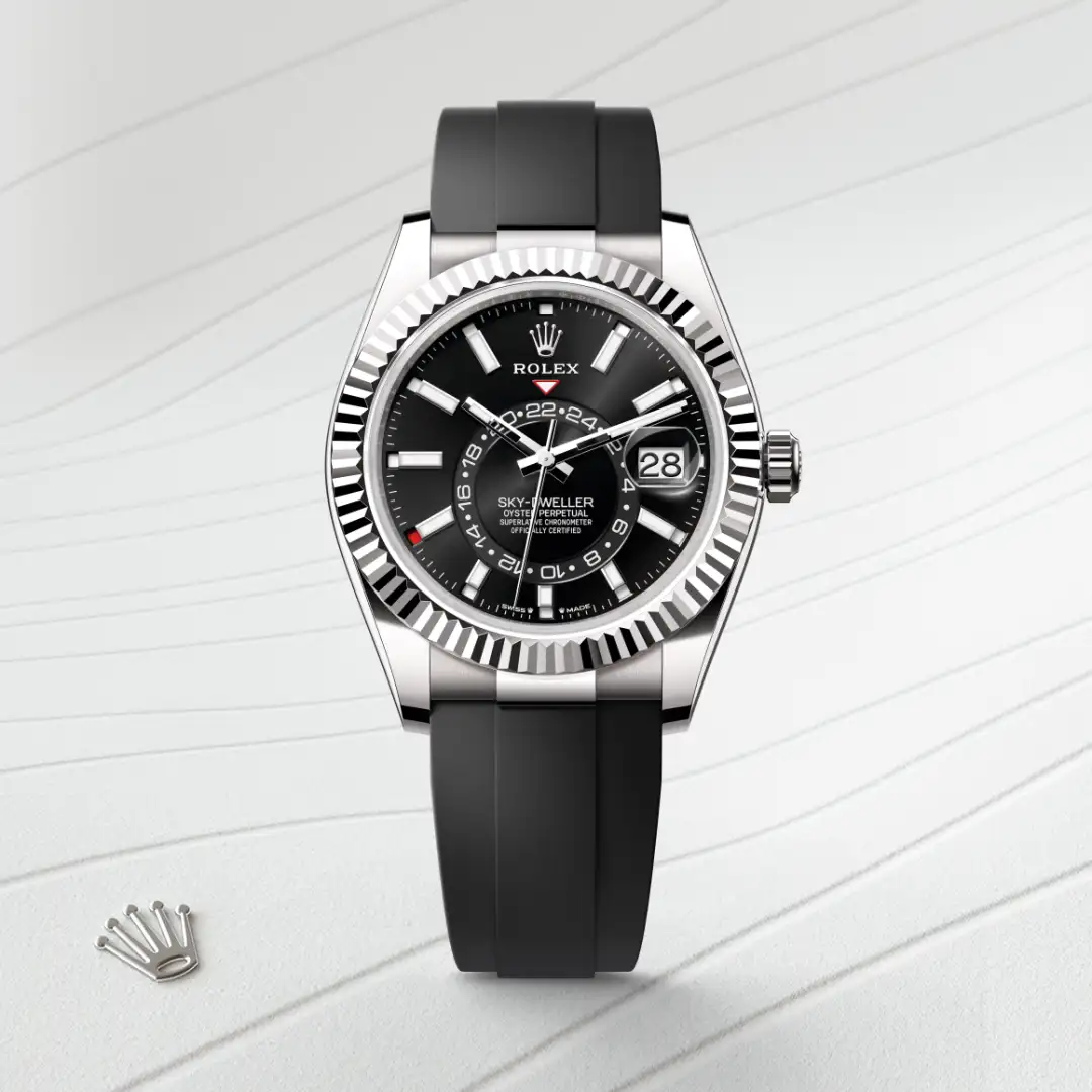 Rolex Sky-Dweller in 18 Karat Weißgold, M336239-0002 – Atelier Stoess