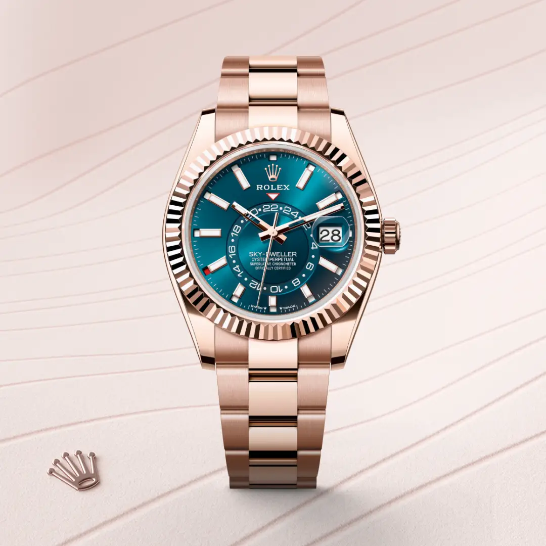 Rolex Sky-Dweller in 18 Karat Everose-Gold, M336935-0001 – Atelier Stoess