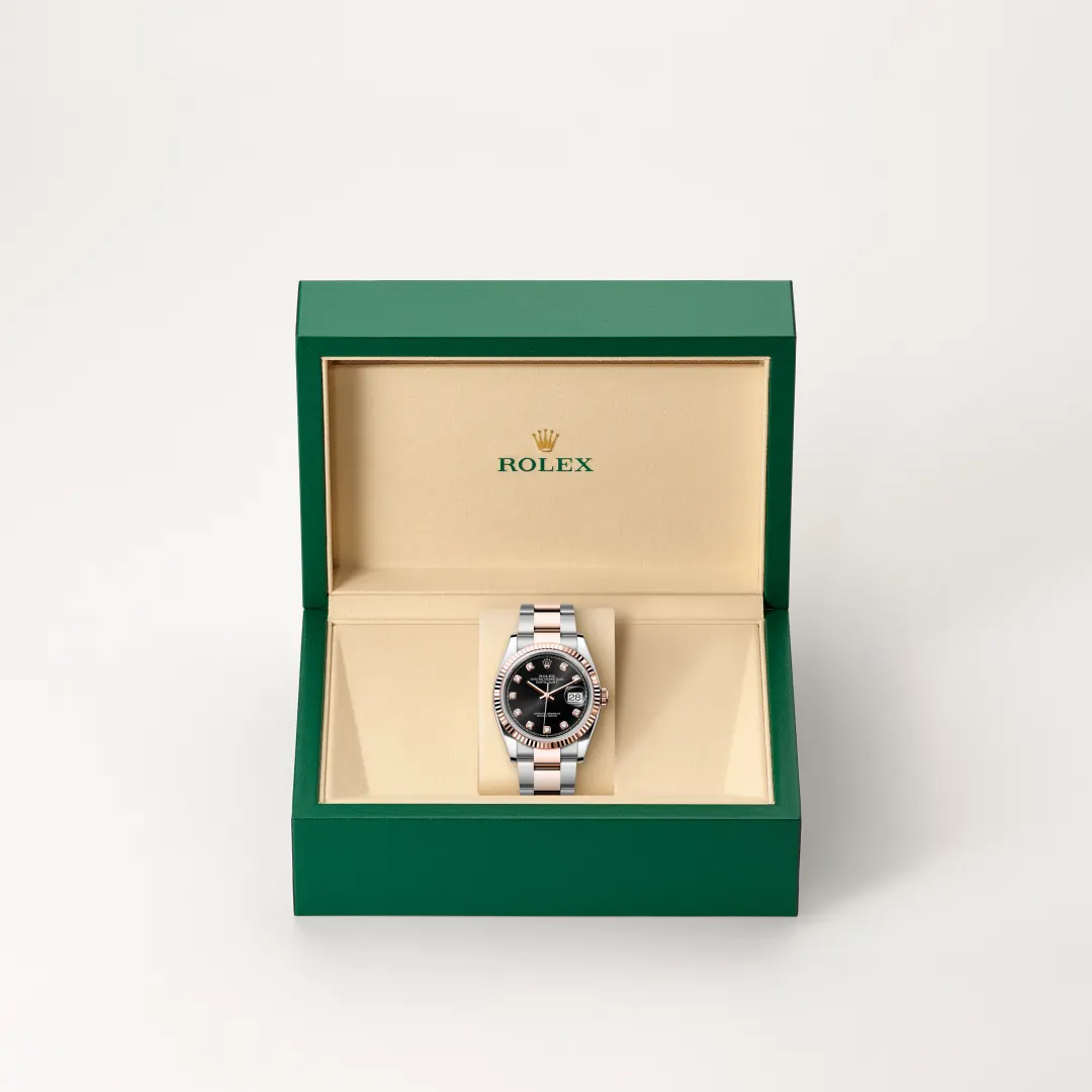 Rolex Datejust 36 in Rolesor Everose (Kombination aus Edelstahl Oystersteel und Everose-Gold), M126231-0020 – Atelier Stoess