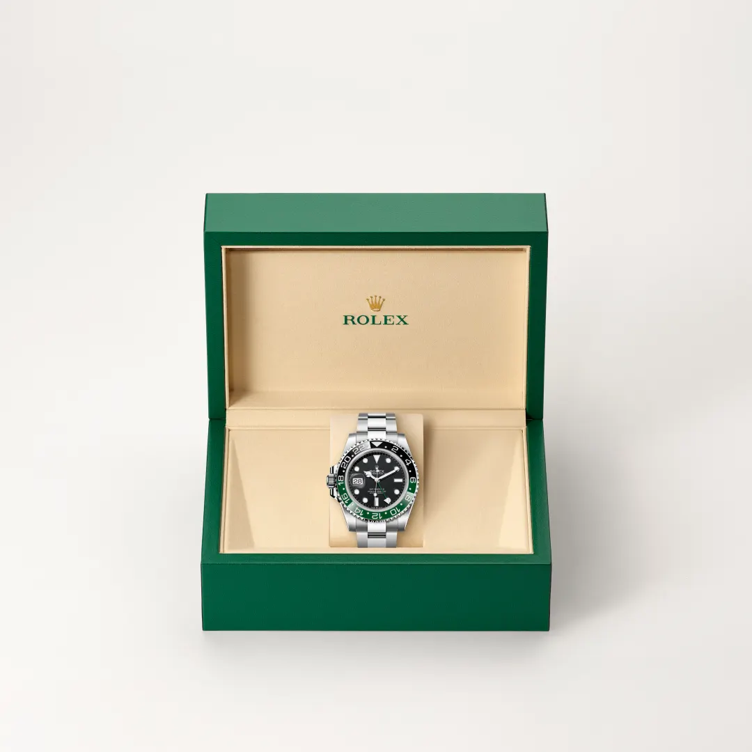 Rolex GMT-Master II in Edelstahl Oystersteel, M126720VTNR-0001 – Atelier Stoess