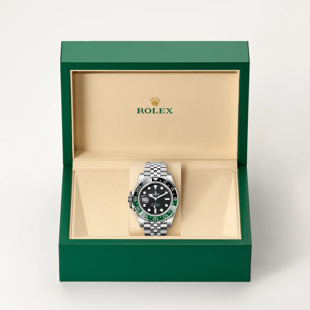 Rolex GMT-Master II in Edelstahl Oystersteel, M126720VTNR-0002 – Atelier Stoess