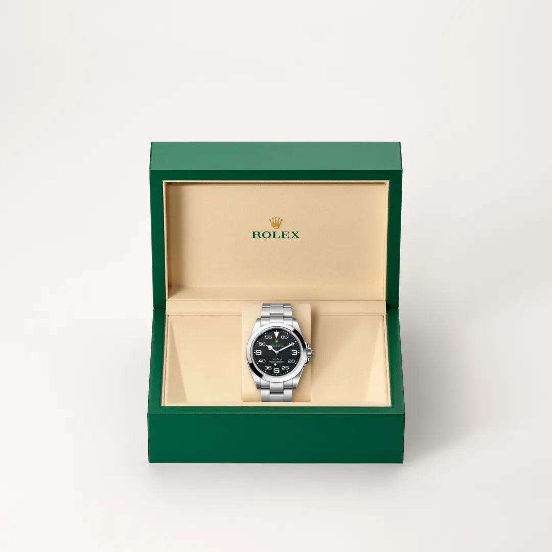 Rolex Air-King in Edelstahl Oystersteel, M126900-0001 – Atelier Stoess