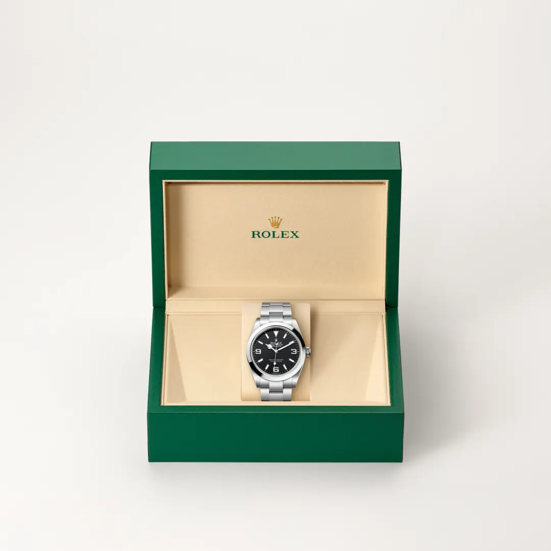 Rolex Explorer 40 in Edelstahl Oystersteel, M224270-0001 – Atelier Stoess