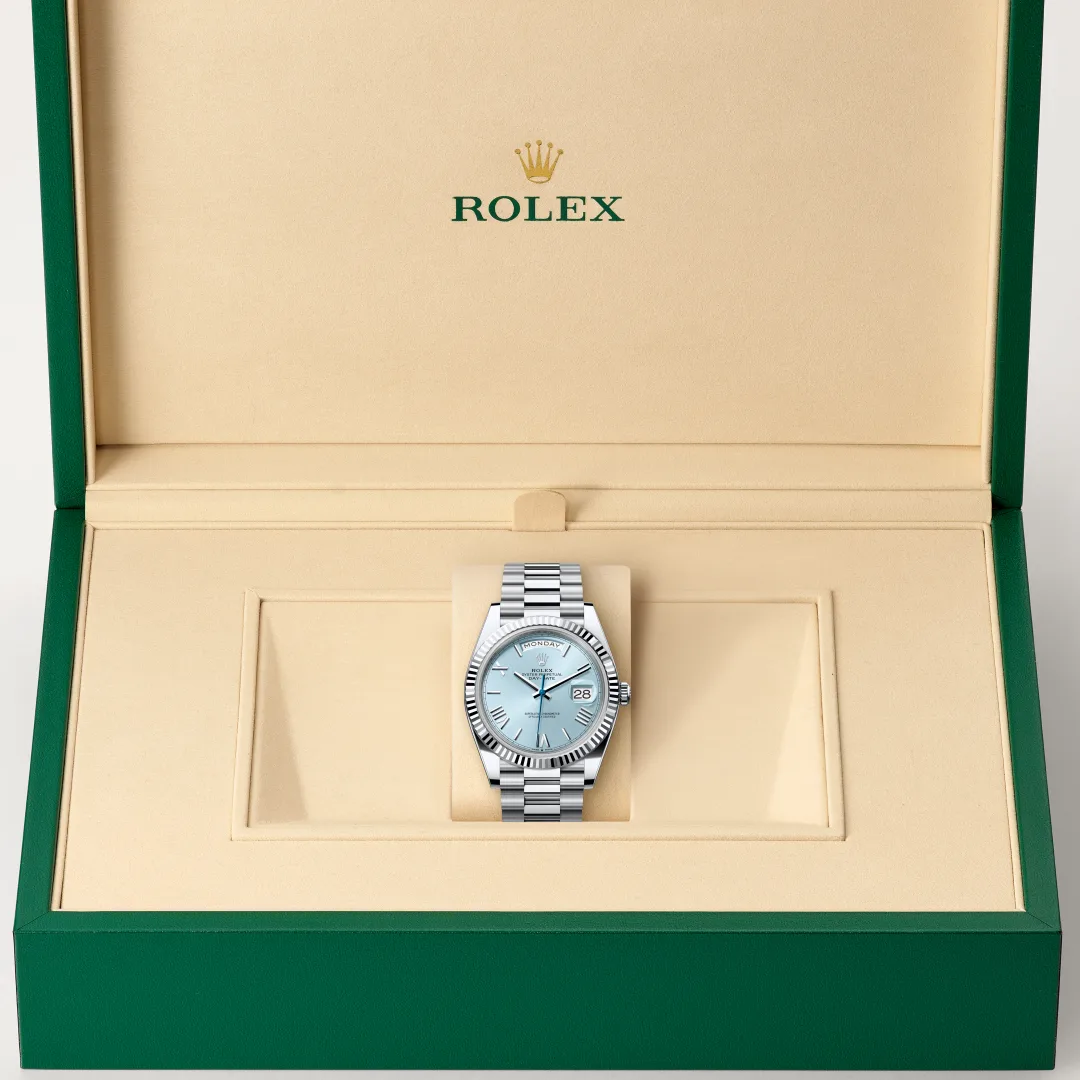 Rolex Day-Date 40 in Platin, M228236-0012 – Atelier Stoess