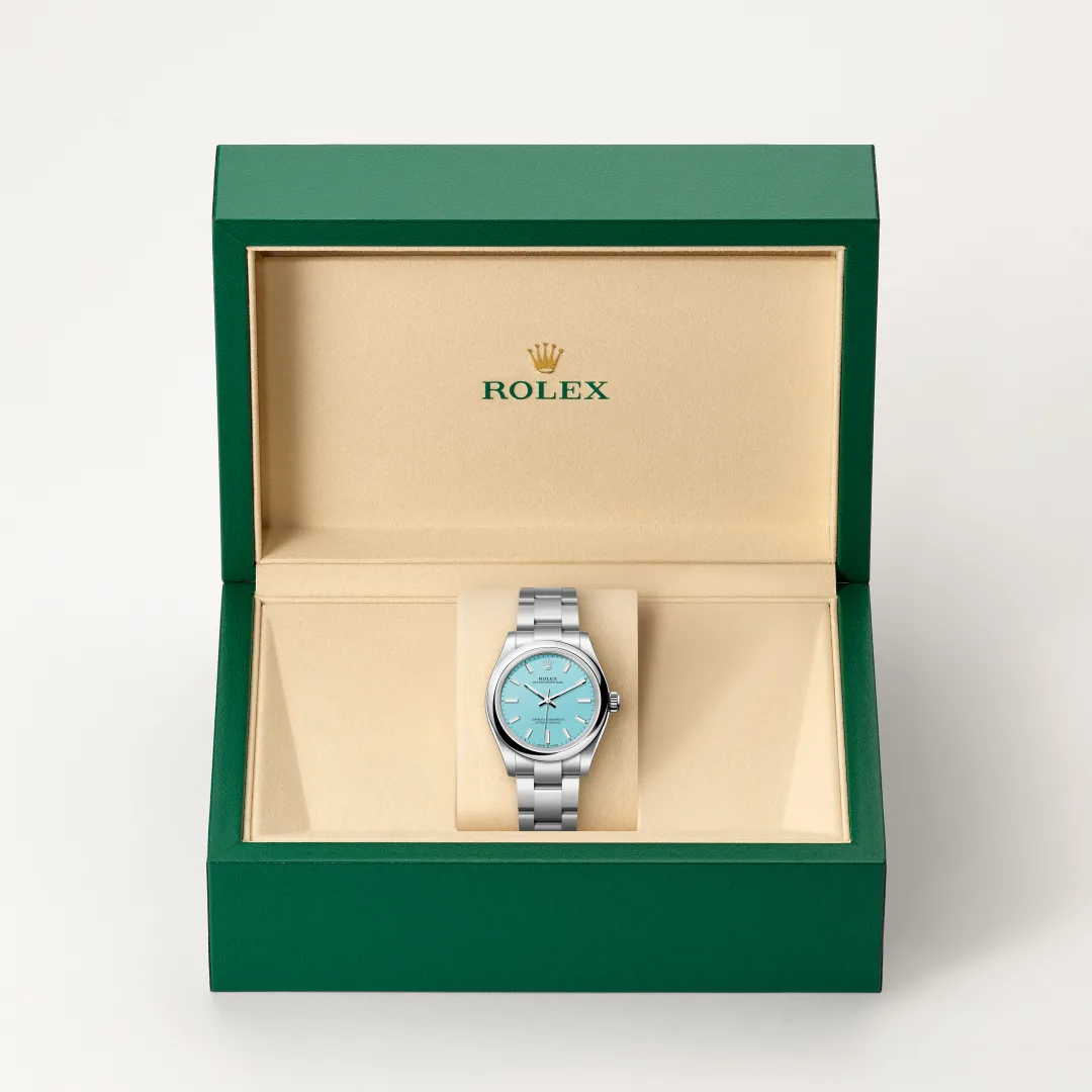 Rolex Oyster Perpetual 31 in Edelstahl Oystersteel, M277200-0007 – Atelier Stoess