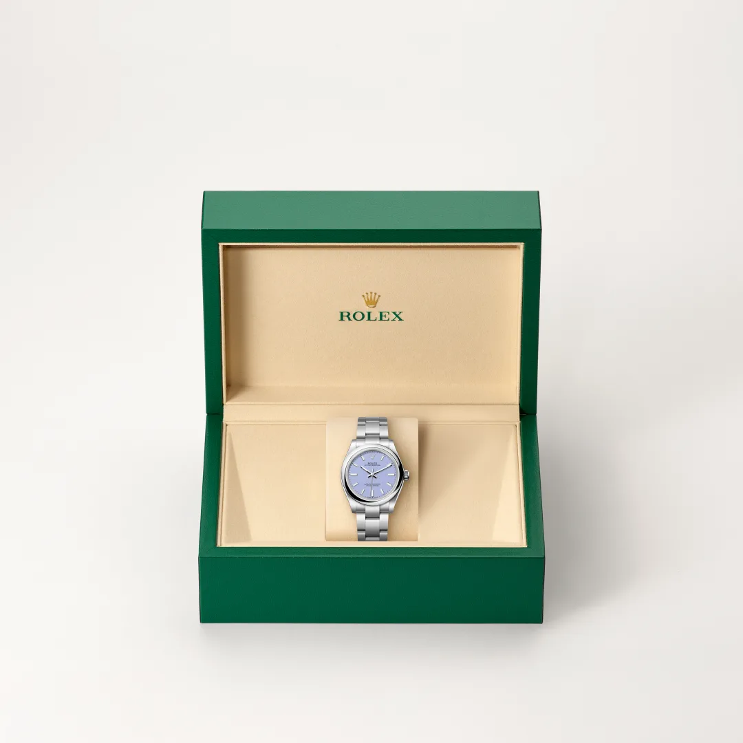 Rolex Oyster Perpetual 31 in Edelstahl Oystersteel, M277200-0014 – Atelier Stoess