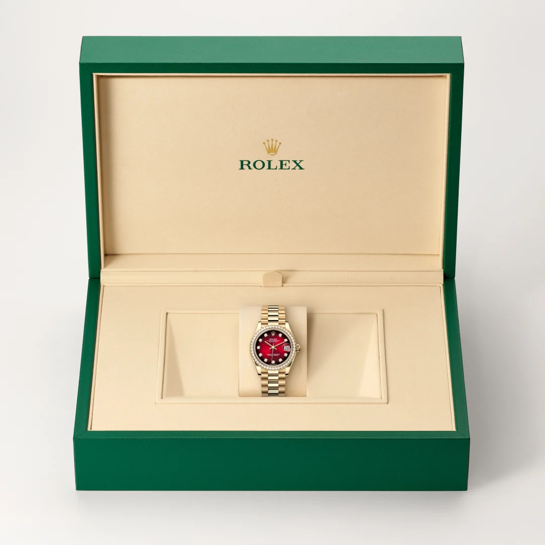 Rolex Datejust 31 in 18 Karat Gelbgold, M278288RBR-0041 – Atelier Stoess