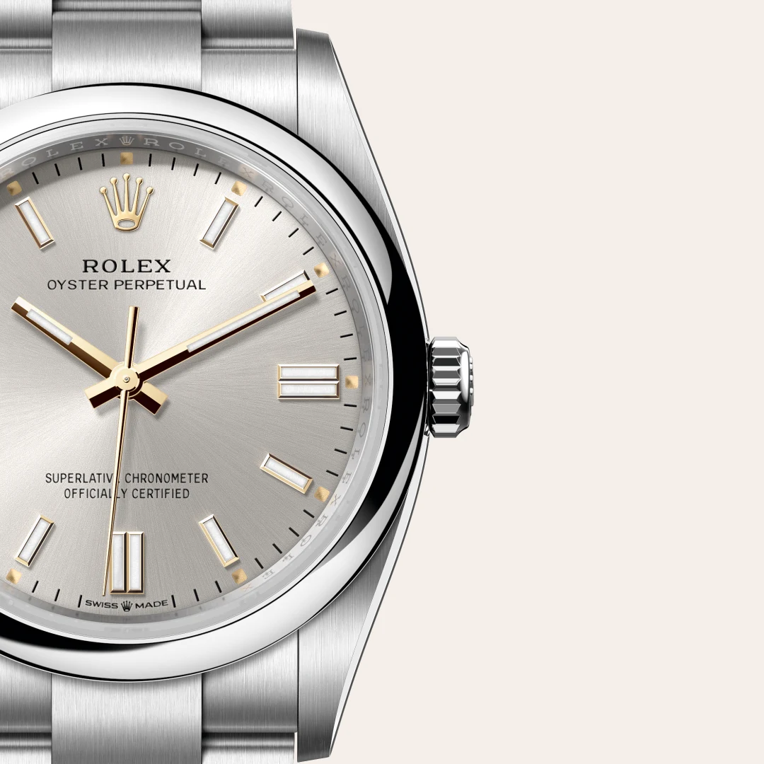 Rolex Oyster Perpetual 36 in Edelstahl Oystersteel, M126000-0001 – Atelier Stoess