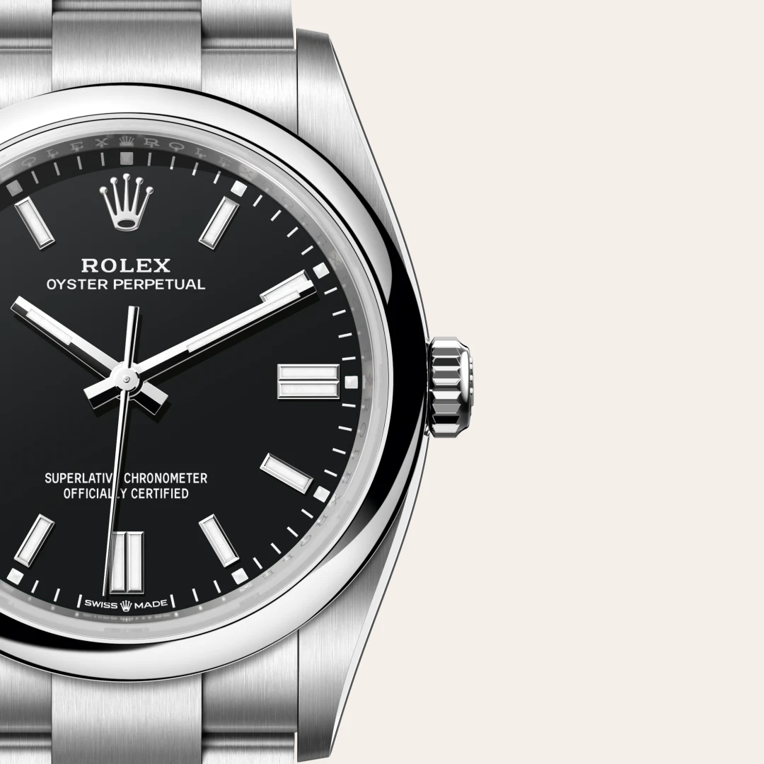 Rolex Oyster Perpetual 36 in Edelstahl Oystersteel, M126000-0014 – Atelier Stoess
