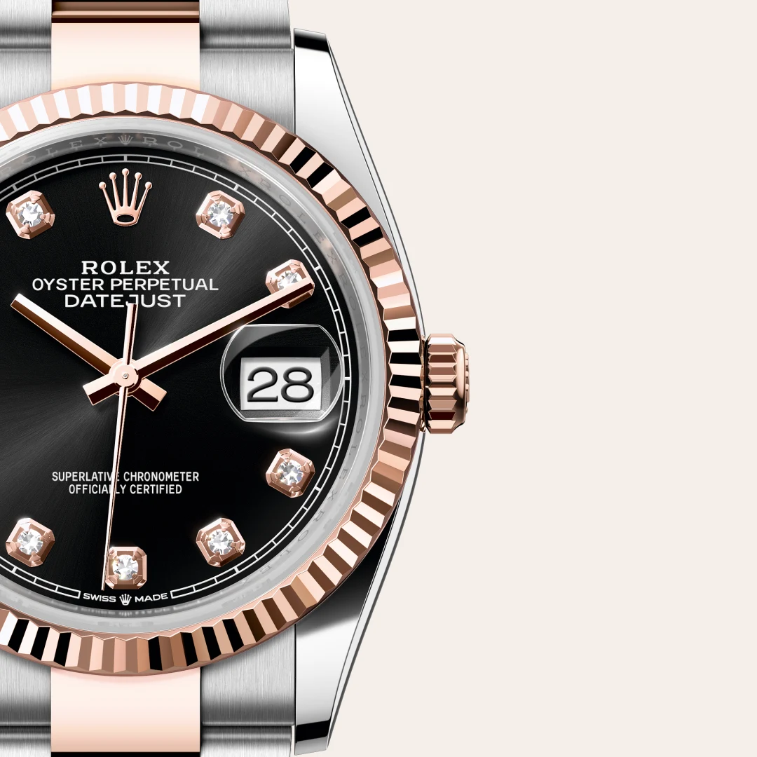 Rolex Datejust 36 in Rolesor Everose (Kombination aus Edelstahl Oystersteel und Everose-Gold), M126231-0020 – Atelier Stoess