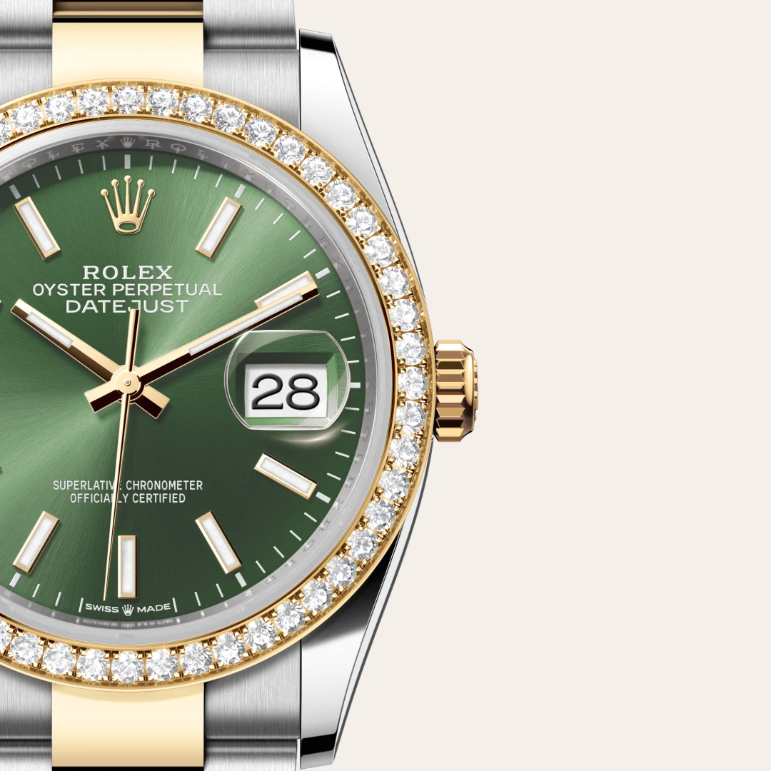 Rolex Datejust 36 in Rolesor gelb (Kombination aus Edelstahl Oystersteel und Gelbgold), M126283RBR-0044 – Atelier Stoess