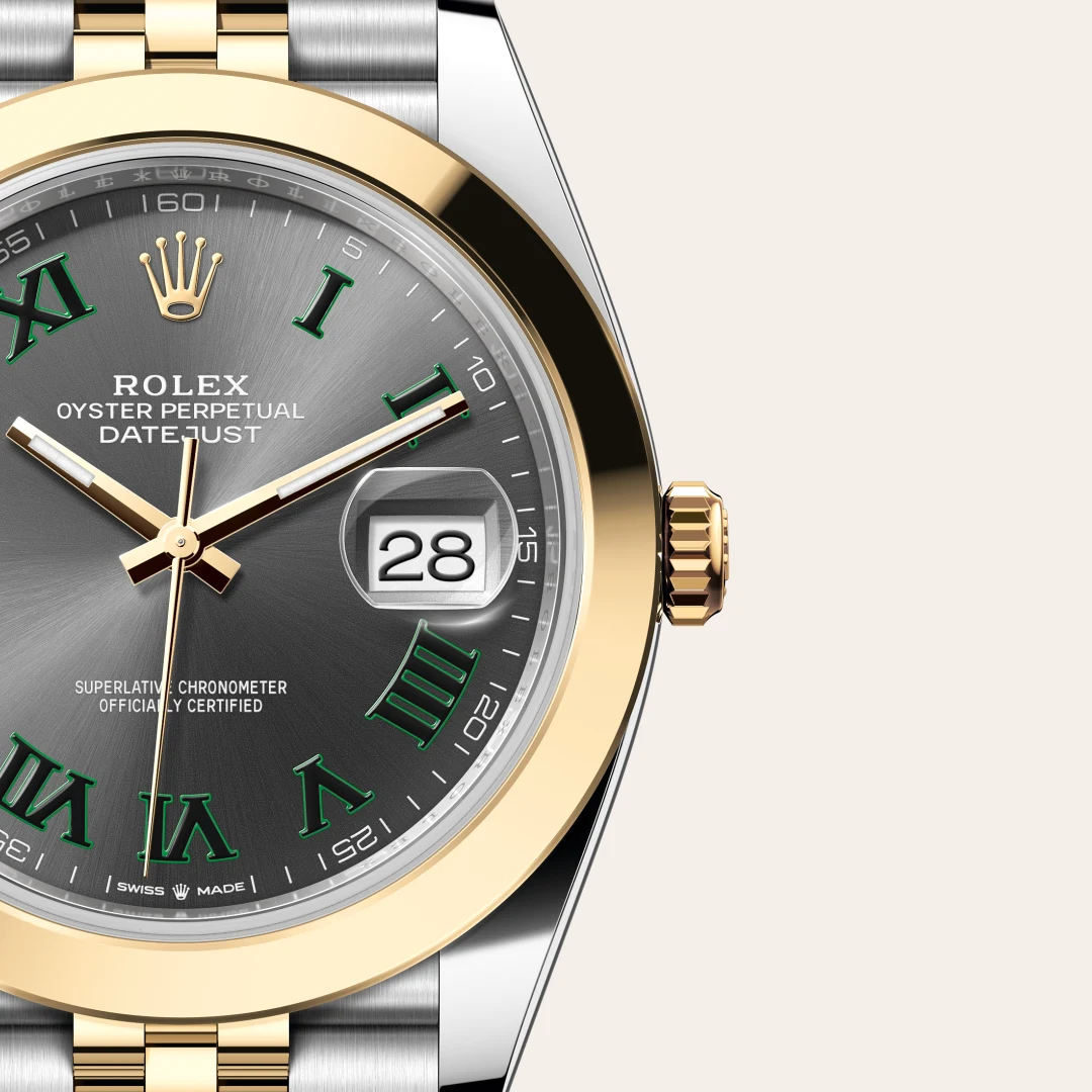 Rolex Datejust 41 in Rolesor gelb (Kombination aus Edelstahl Oystersteel und Gelbgold), M126303-0020 – Atelier Stoess